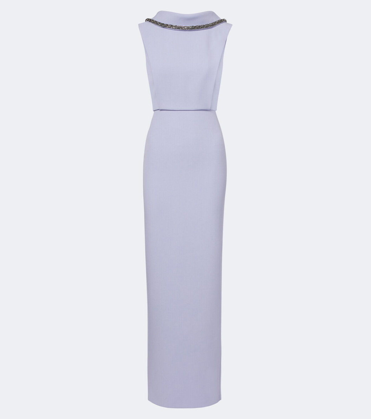 Roland Mouret Embellished crêpe gown