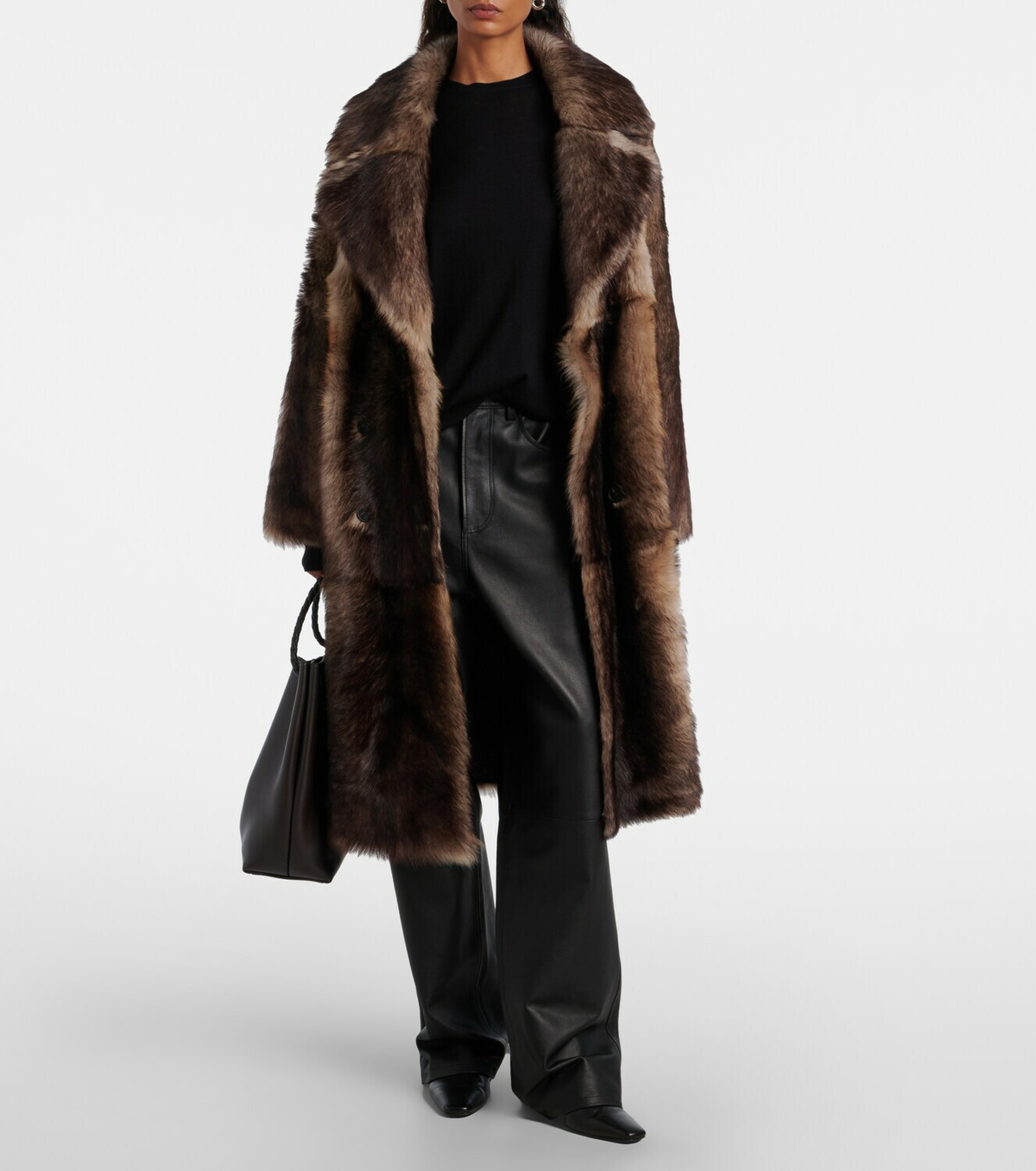 Yves Salomon Shearling coat