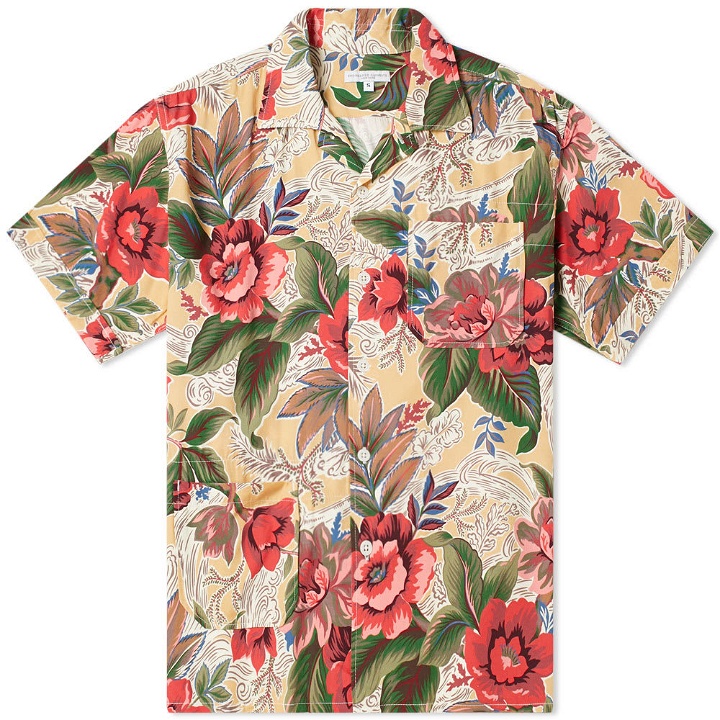 Photo: Engineered Garments Short Sleeve Hawaiian Camp Shirt Yellow