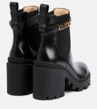 Gucci - Logo leather Chelsea boots
