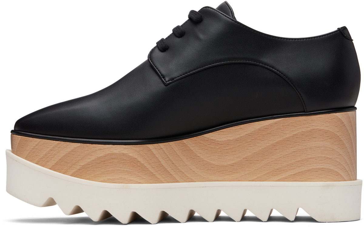 Stella McCartney Black Elyse Platform Derbys