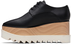 Stella McCartney Black Elyse Platform Derbys
