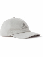 Loro Piana - Logo-Embroidered Storm System® Cashmere Baseball Cap - Gray