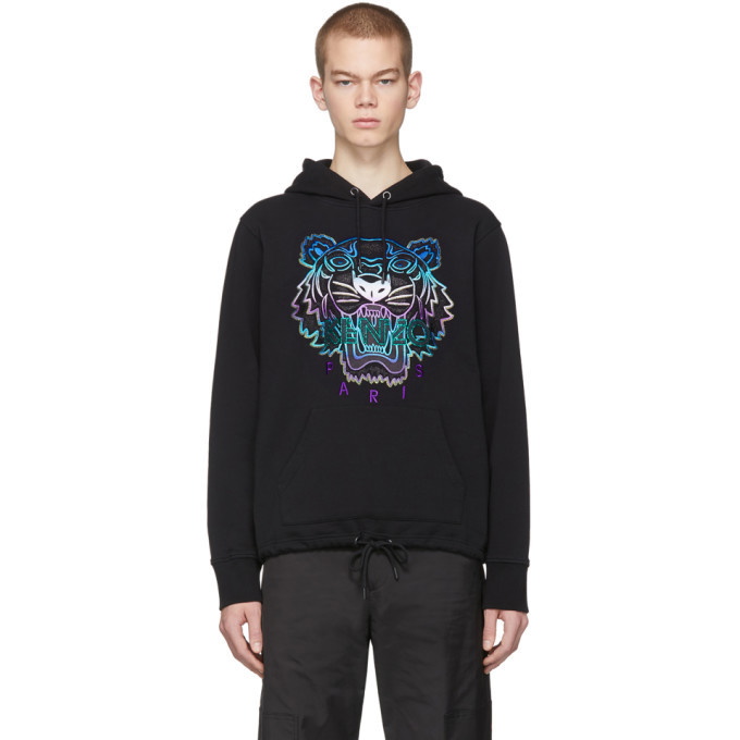 Photo: Kenzo Black Limited Edition Holiday Tiger Hoodie
