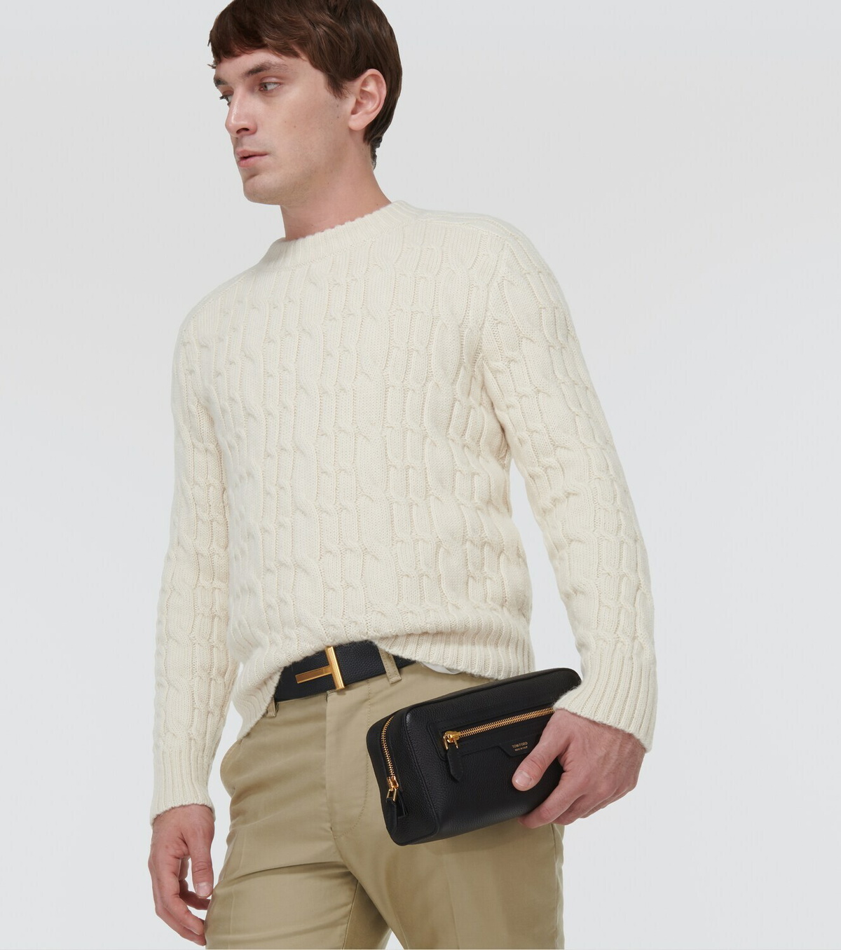 Tom Ford Leather toiletry bag
