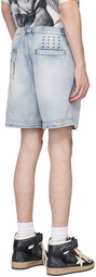 Ksubi Blue Lovesik Shorts