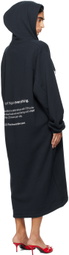 doublet Navy 'Power Nap' Hoodie