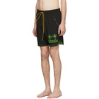 Rhude Black Logo Swim Shorts