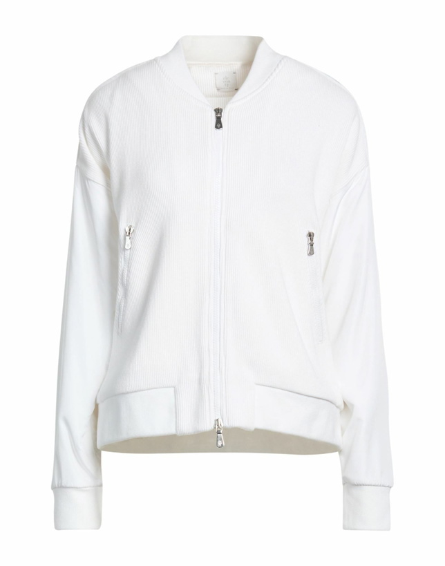 Photo: Eleventy Womens Sweatshirt in White