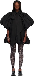 VAQUERA Black Pouf Minidress