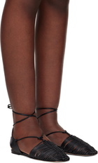 HEREU Black Calma Sandals