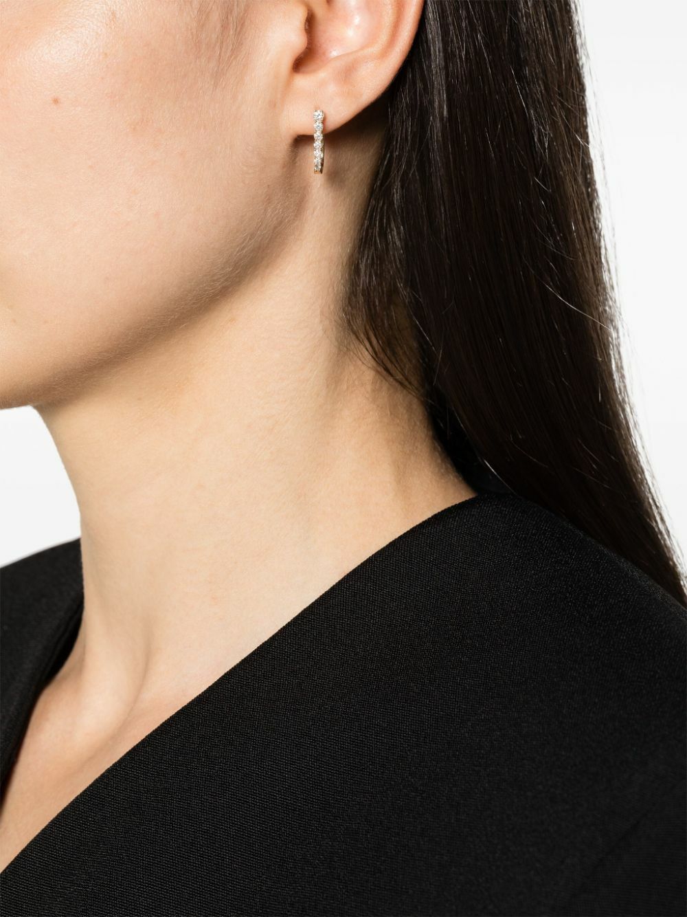 Dana Rebecca Designs 14K Gold Ava Bea Graduating Diamond Hoop Earrings ...
