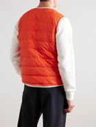 Outdoor Voices - Quilted SoftShield Down Gilet - Orange