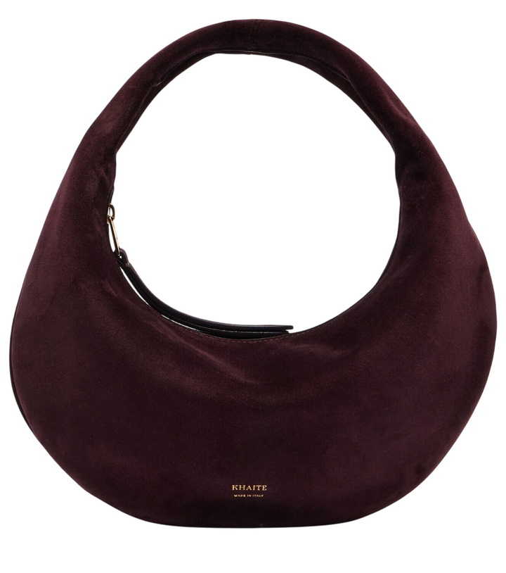 Photo: Khaite Olivia Mini suede shoulder bag
