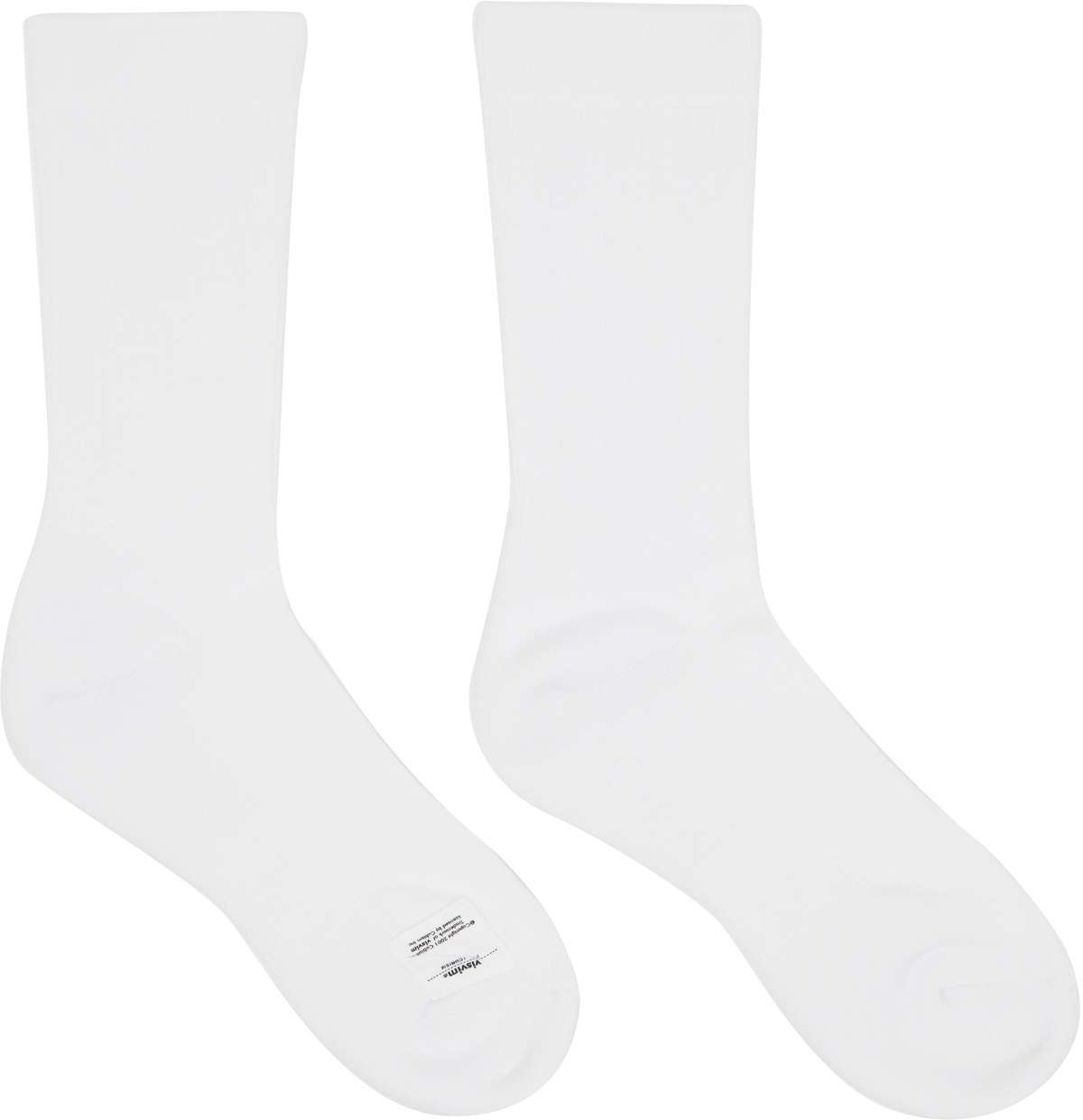 visvim Two-Pack White Achilles Hi Socks Visvim