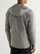 Lululemon - Warp Light WovenAir™ Mesh-Panelled Recycled Swift™ Hooded Jacket - Gray