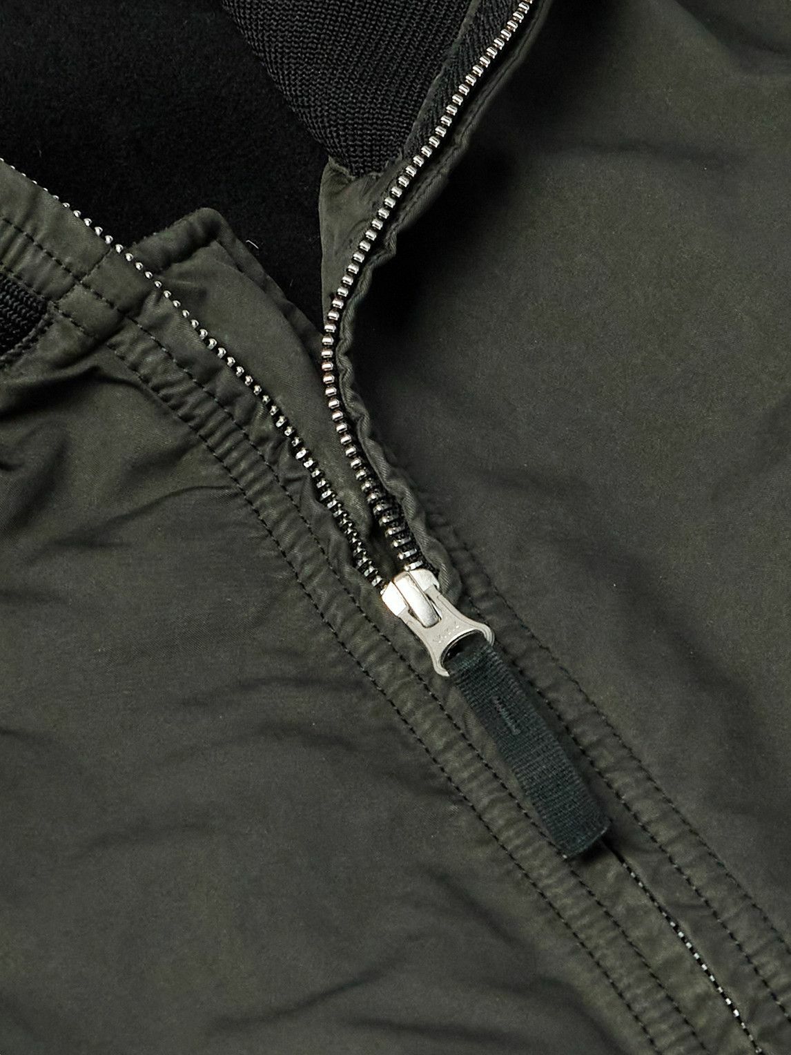 Stone Island - Logo-Appliquéd David-TC Bomber Jacket - Green