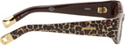 JACQUEMUS Brown 'The Ovalo' Sunglasses