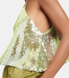 Dorothee Schumacher Glittering Nights sequined halterneck top
