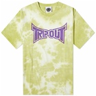 Good Morning Tapes Men's Trip Out T-Shirt in Green Tie Die