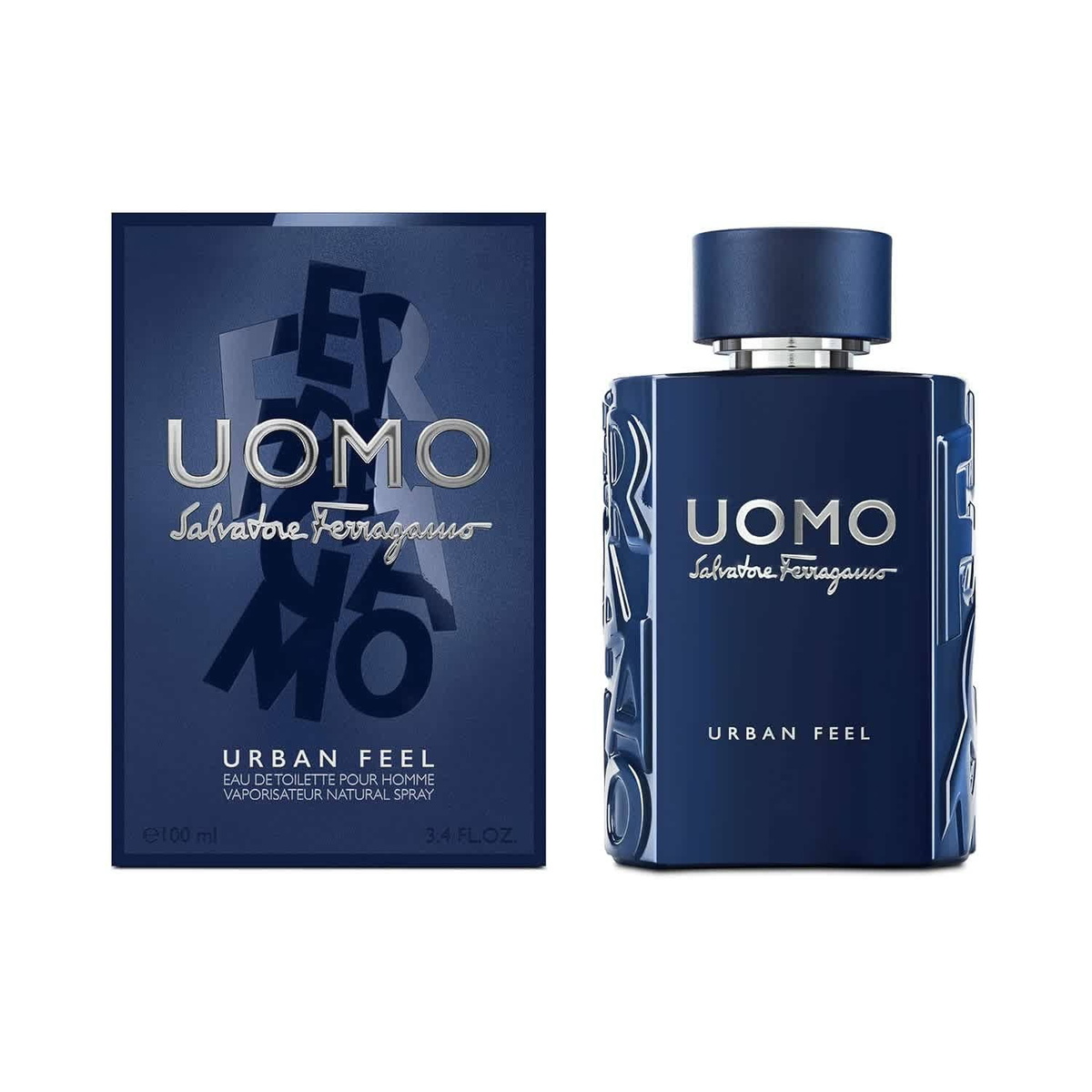 Salvatore Ferragamo Mens Uomo Urban Feel EDT Spray 3.4 oz Fragrances 8052086377479