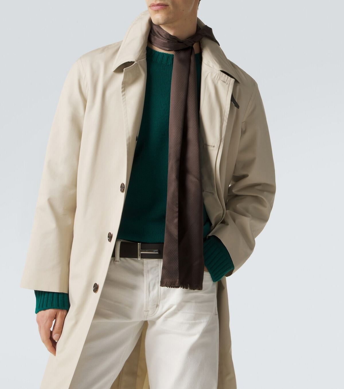 Tom Ford Cotton and silk trench coat