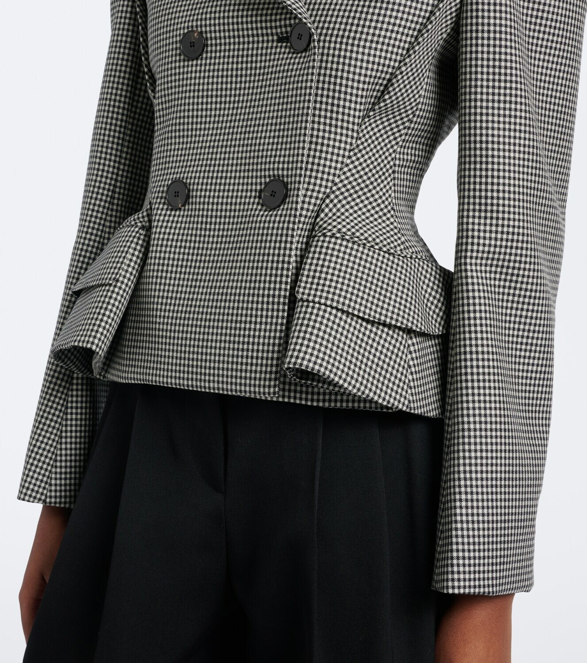 Givenchy Pinch houndstooth wool and mohair jacket