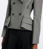 Givenchy Pinch houndstooth wool and mohair jacket