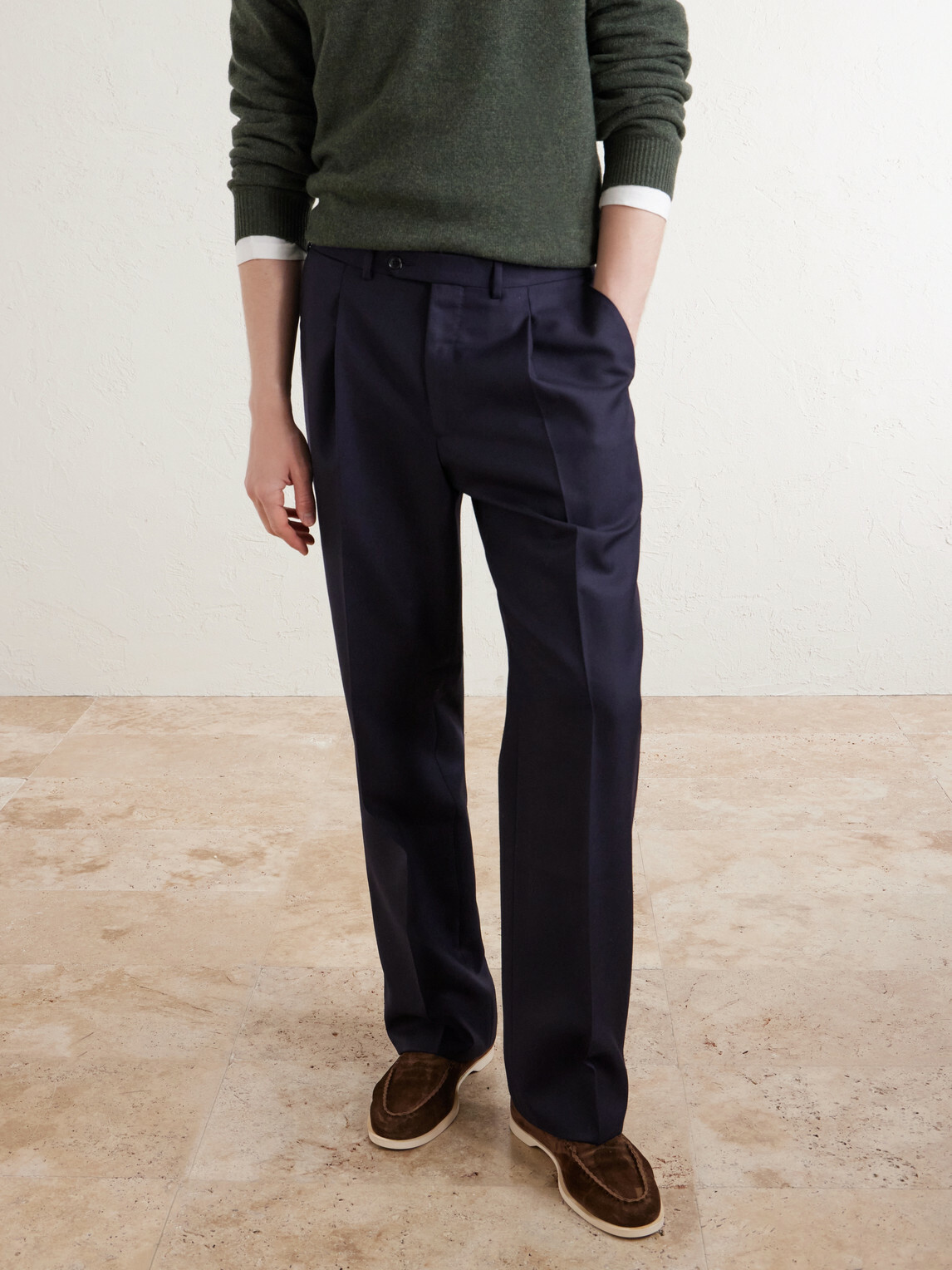 John Lobb - Pace Suede Loafers - Brown