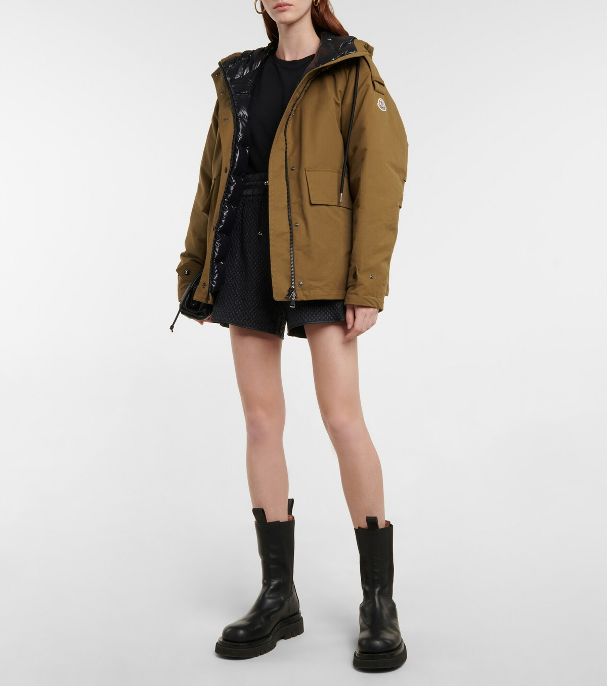 ダウンジャケット・コート MONCLER | Olive Green  down Parka Jacket Badete Moncler - Baudinet Jacket in Olive Green – Stoy
