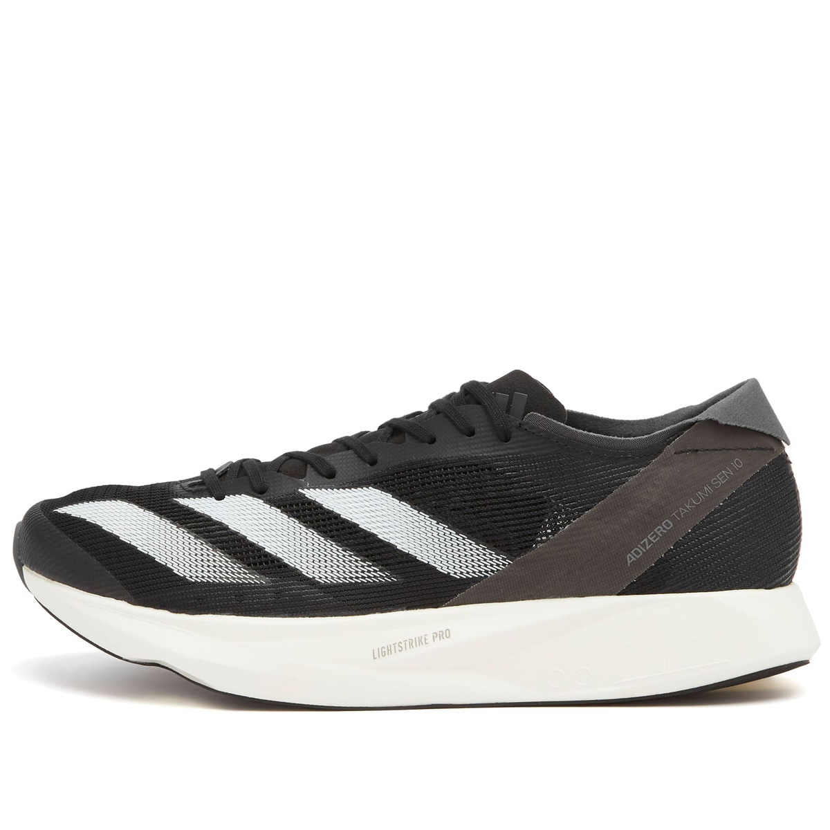 Adidas Running adidas Adizero Takumi Sen 10 Sneaker in Core Black/Ftwr White/Grey Five