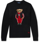 Polo Ralph Lauren - Bear-Intarsia Wool Sweater - Black