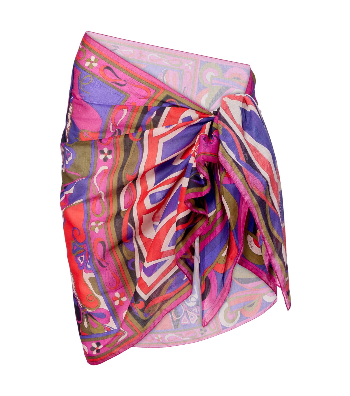 Pucci Printed cutout swimsuit Emilio Pucci