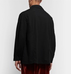 Our Legacy - Oversized Cotton-Voile Chore Jacket - Black