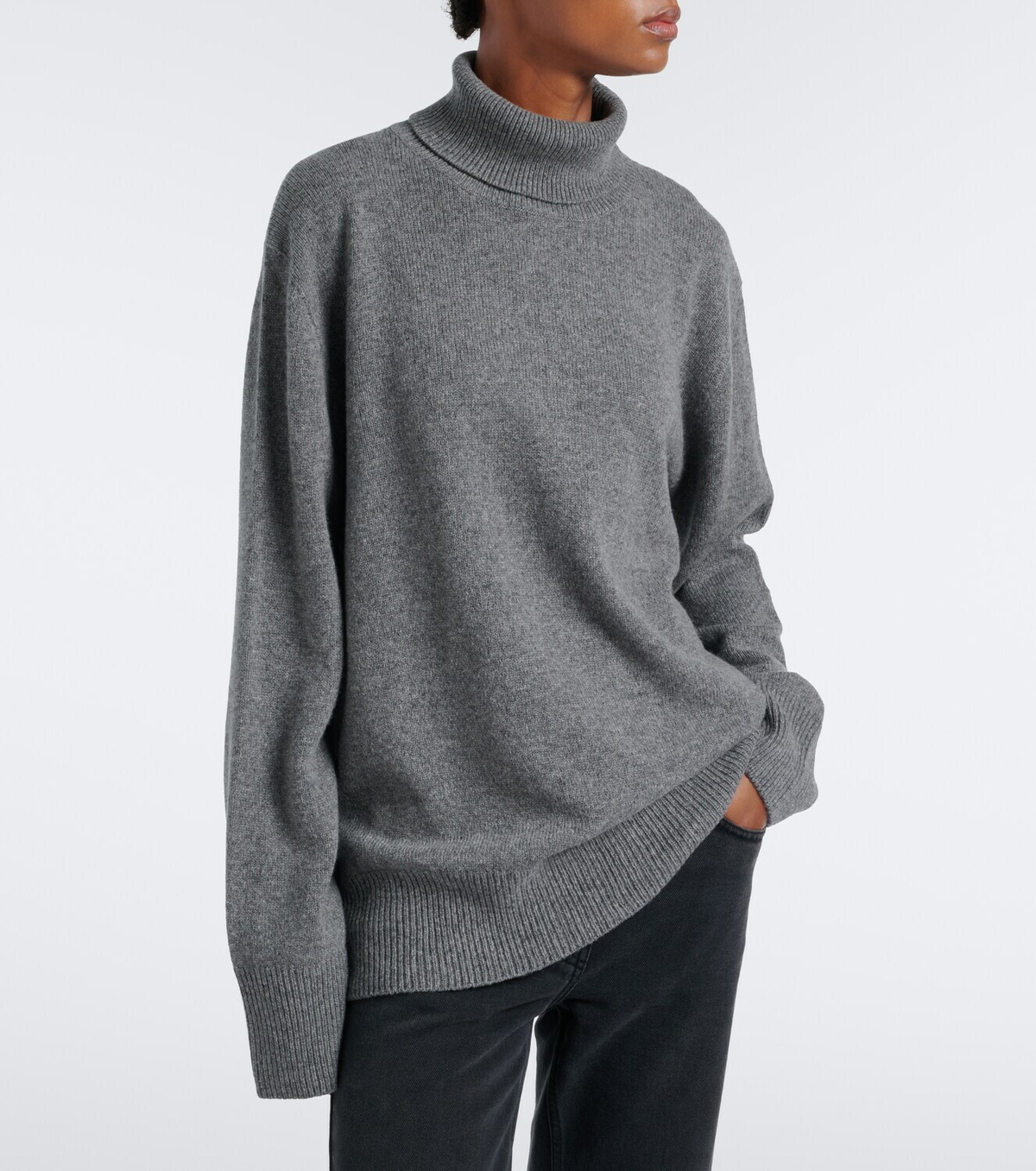 The Row Stepny wool-blend turtleneck sweater