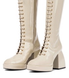 Nodaleto Bulla Ward patent leather knee-high boots