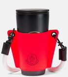 Moncler Genius x Alicia Keys travel cup and leather carrier