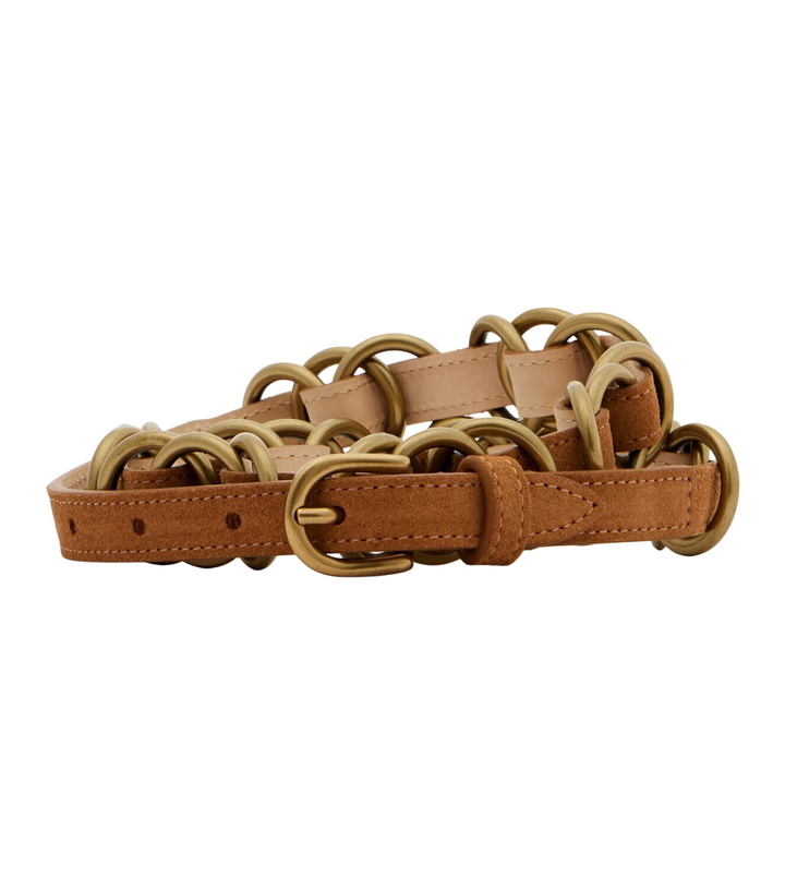 Photo: Isabel Marant Livo embellished suede belt