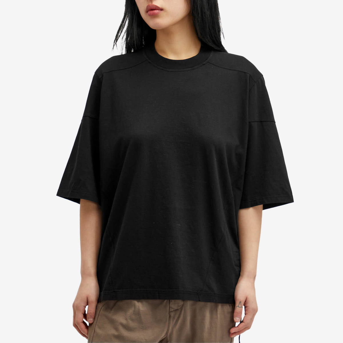 Black Walrus T-Shirt by Rick Owens DRKSHDW on Sale