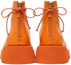 Marsèll Orange Gomme Gommelone Lace-Up Boots