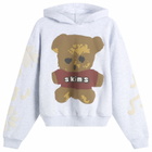 SKIMS Women's x CPFM Cotton Fleece Classic Hoodie in Lhg Teddy Bear Print