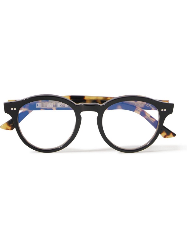 Photo: CUTLER AND GROSS - 1378 Round-Frame Acetate Blue Light-Blocking Optical Glasses