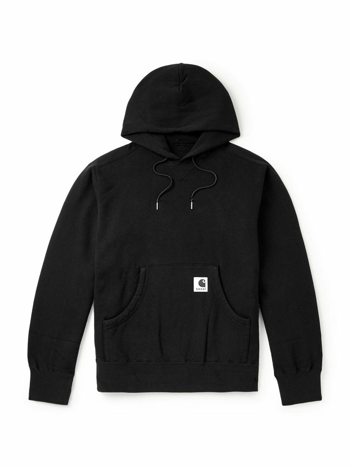 Sacai Black Einstein Hoodie Sacai