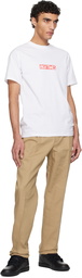 WACKO MARIA White High Times Edition Crew Neck T-Shirt