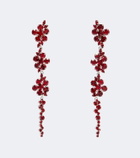 Simone Rocha Crystal-embellished drop earrings