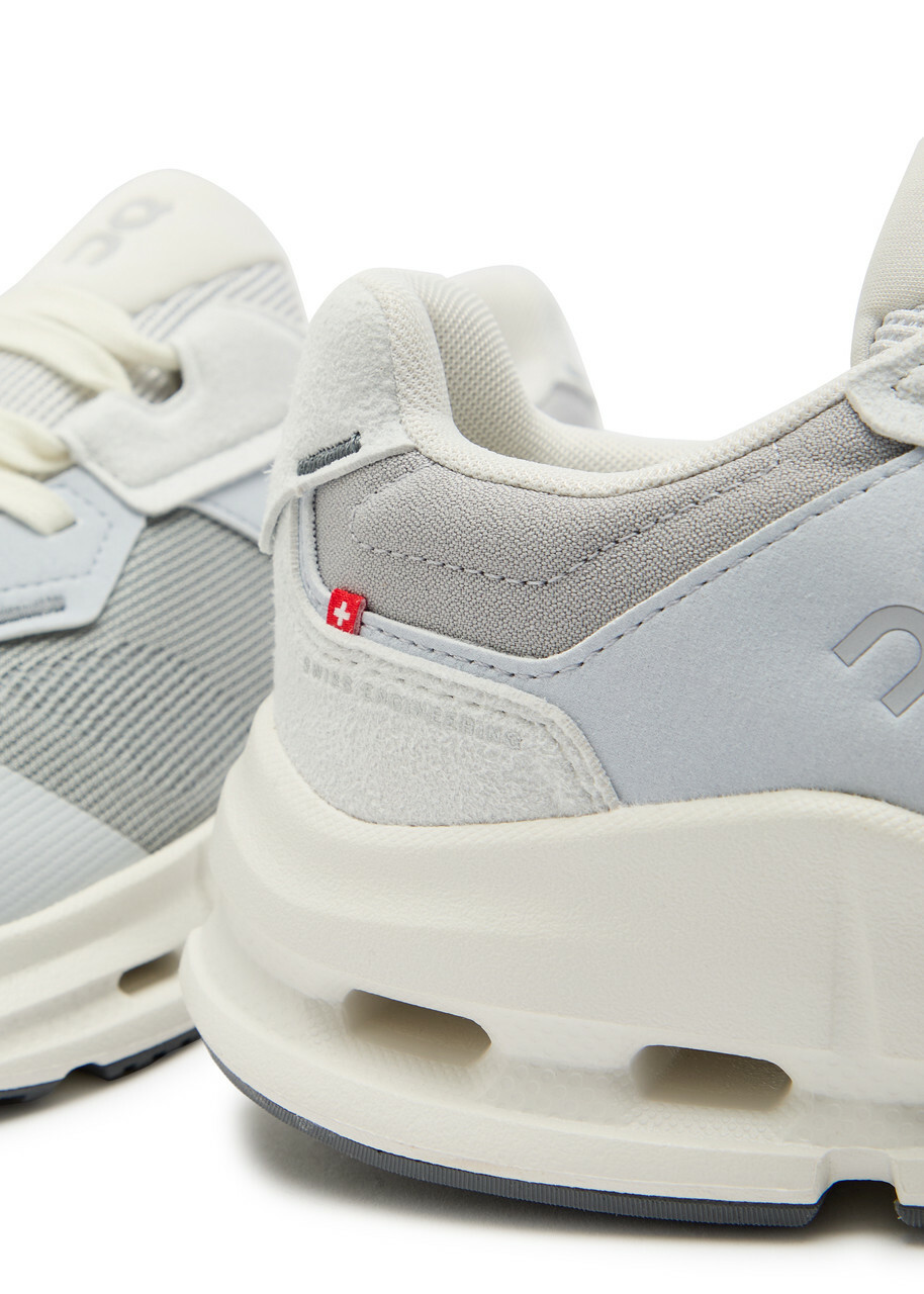 ON Cloudnova Rift Panelled Mesh Sneakers Grey