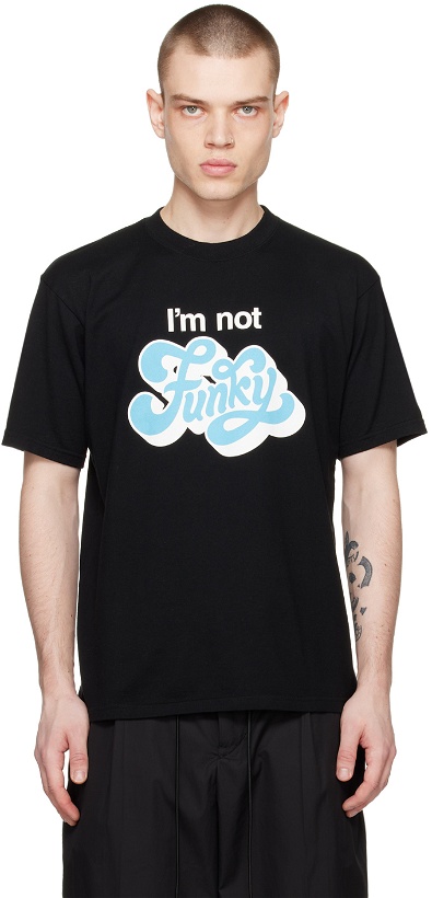 Photo: UNDERCOVER Black 'I'm Not Funky' T-Shirt