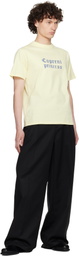 Coperni Yellow Disney 'Princess' Slim-Fit T-shirt
