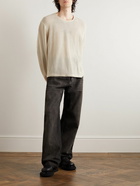 Our Legacy - Double Lock Stretch-Cotton Mesh Sweater - Neutrals