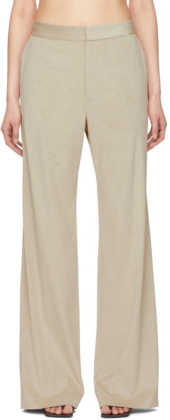 Filippa K Beige Jace Trousers Filippa K